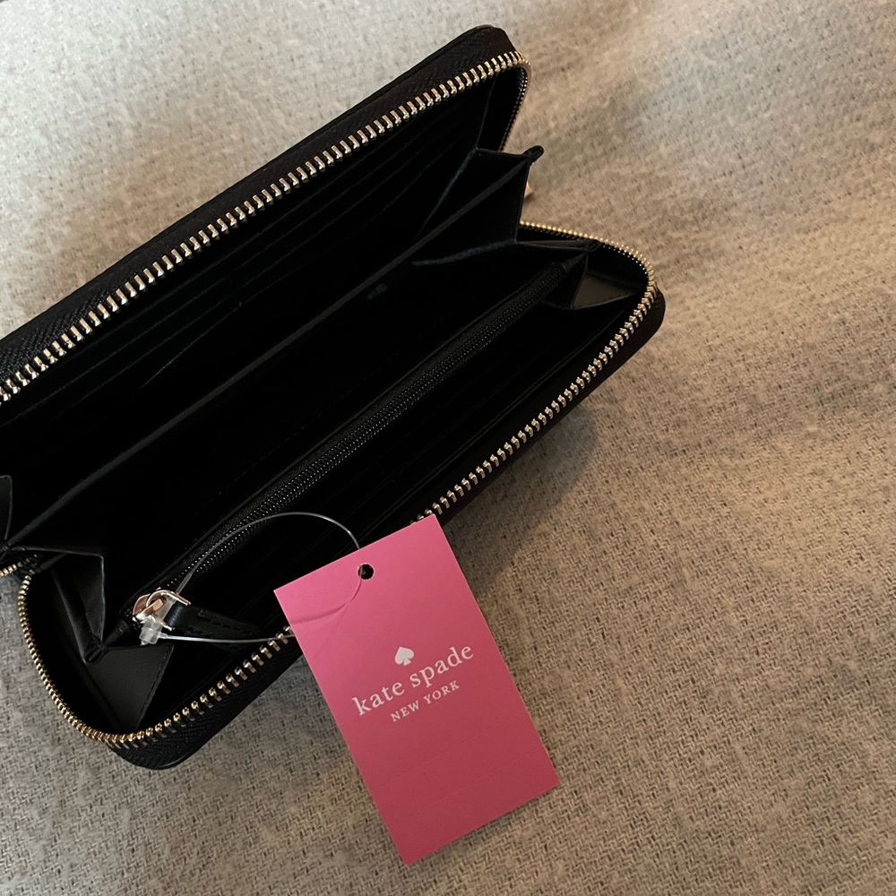 Kate Spade Large Continental Wallet Leather NWT